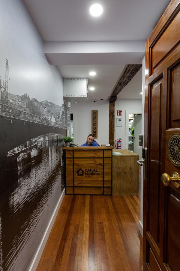 فندق Casual Mardones بلباو المظهر الخارجي الصورة Reception area